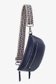 A40-RS-AG Adjustable patterned shoulder strap with silver carabiners : Shoulder strap color:039.002, Option ::With waist bag