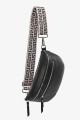 A40-RS-AG Adjustable patterned shoulder strap with silver carabiners : Shoulder strap color:039.005, Option ::With waist bag