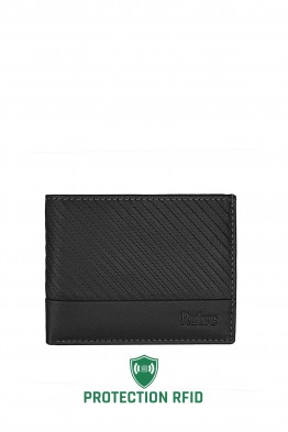 RUBRE ® - R452MM leather wallet with RFID protection
