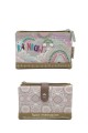 Sweet & Candy CH-12 Synthetic wallet : colour:Light khaki