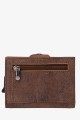 Lupel L695AV Cowhide leather wallet card holder and aluminum case with RFID protection