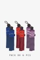 HS732 Automatic folding umbrella - DANIEL HECHTER : colour:Pack of 6
