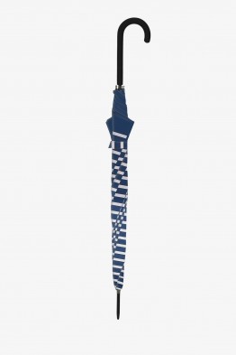 Automatic cane umbrella Marinière design 8389