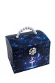 Trousselier S90070 Large Musical Dancer Star Jewellery Box - Vanity Case - Midnight Blue : colour:Navy