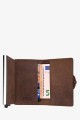 Lupel L680AV Cowhide leather wallet card holder and aluminum case with RFID protection