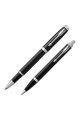 Duo Ballpoint and Rollerball pen Parker IM Glossy black with Giftbox - 2162094 : colour:Black