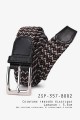 ZSP-357-B002 Braided elastic belt : Colors:B002-001