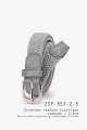 ZSP-357-2-5 Braided elastic belt : colour:Gris clair