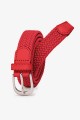 ZSP-357-2-5 Braided elastic belt : colour:Red