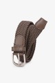 ZSP-357-2-5 Braided elastic belt : colour:Taupe foncé