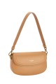 CM7150 David Jones Shoulder Bag with Flap : colour:Ligth Brown