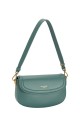 CM7150 David Jones Shoulder Bag with Flap : colour:Green