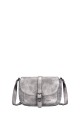 CM7201 David Jones satchel bag with flap : colour:Grey