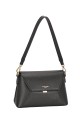 CM7206 David Jones Shoulder Bag with Flap : colour:Black