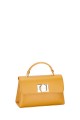 CM7211 David Jones Small Handbag with Flap : colour:Moutarde