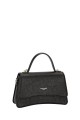 CM7226 David Jones Handbag with Flap : colour:Black
