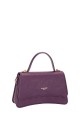 CM7226 David Jones Handbag with Flap : colour:Purple