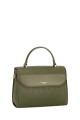 CM7228 David Jones hand bag with flap : colour:Khaki